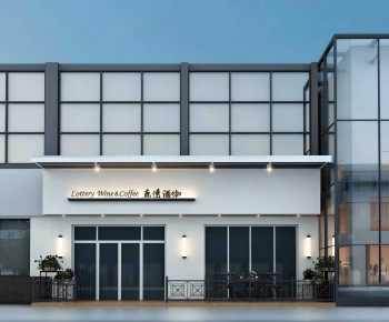 Modern Building Appearance-ID:547091011