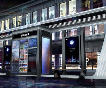Modern Building Appearance-ID:869271047