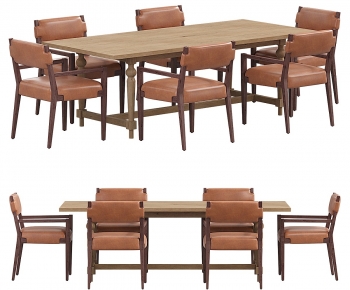Modern Dining Table And Chairs-ID:788460972