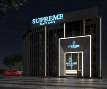 Modern Facade Element-ID:923163899