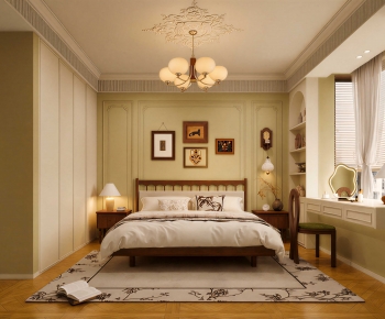 American Style Bedroom-ID:359730963