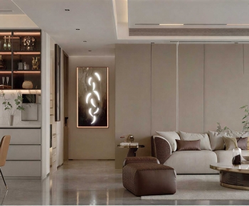 Modern A Living Room-ID:381335025
