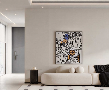 Modern A Living Room-ID:587667943