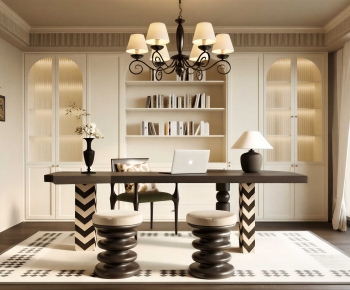 French Style Study Space-ID:692610037