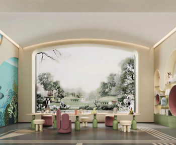 Modern Children's Reading Room-ID:815618995