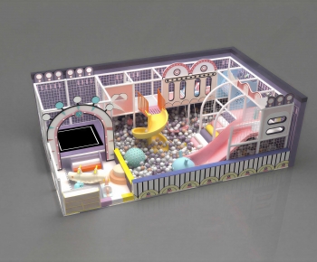 Modern Children's Amusement Park-ID:502557998