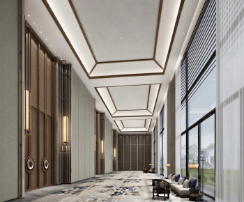 Modern Office Reception Desk-ID:597369736