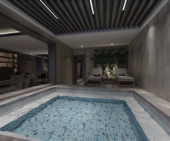 Modern Swimming Pool-ID:165486102