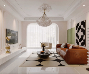 Modern A Living Room-ID:142246017