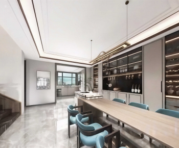 New Chinese Style Dining Room-ID:825469973