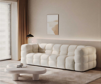 Modern Three-seat Sofa-ID:137073995