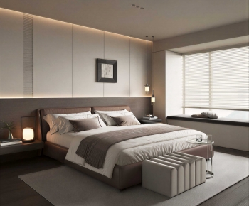 Modern Bedroom-ID:262877945