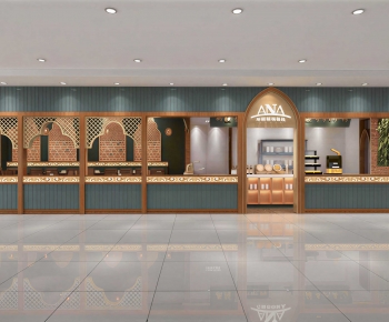 Modern Facade Element-ID:864494097
