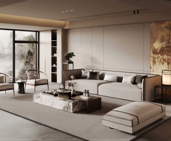 Modern A Living Room-ID:921947003