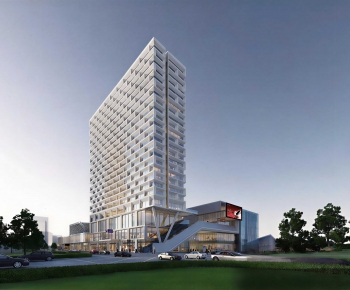 Modern Building Appearance-ID:264491082