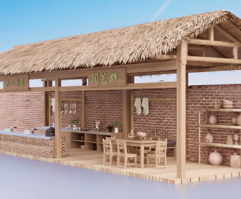 New Chinese Style Pavilion-ID:985737099