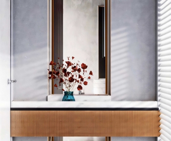 Modern Bathroom Cabinet-ID:527453905