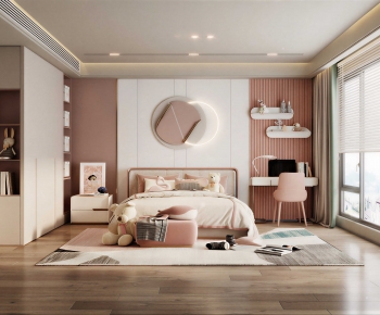 Modern Girl's Room Daughter's Room-ID:716201078