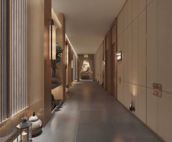 New Chinese Style Corridor-ID:264740017