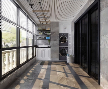 Modern Balcony-ID:477993976