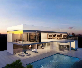 Modern Detached Villa-ID:658762939