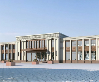 Modern Building Appearance-ID:562169088