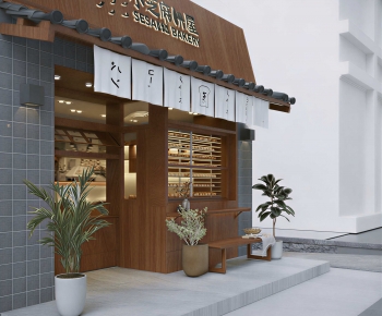 New Chinese Style Facade Element-ID:547467951