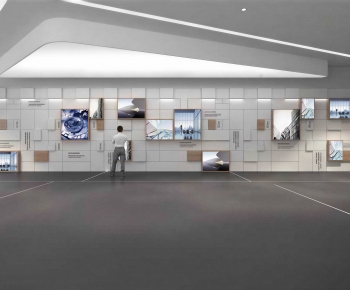 Modern Exhibition Hall-ID:679016118