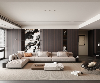 Modern A Living Room-ID:432784087