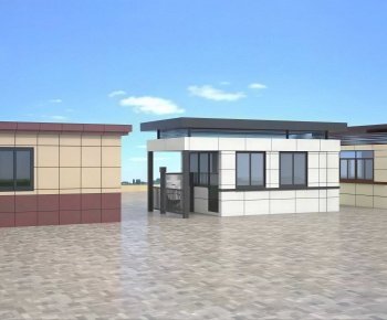 Modern Building Component-ID:952847967