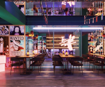 Japanese Style Barbecue Restaurant-ID:724924097