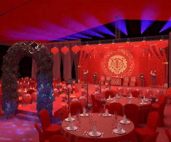 Chinese Style Banquet Hall-ID:367259039