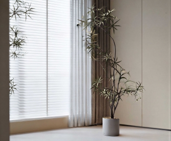 Modern Ground Green Plant Potted Plants-ID:261248115