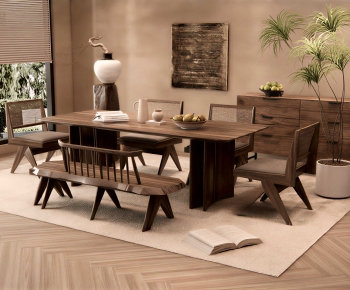 Modern Dining Table And Chairs-ID:339543101