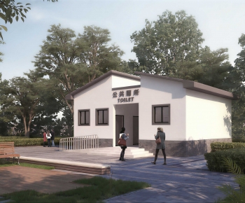 Modern Public Building-ID:829200774