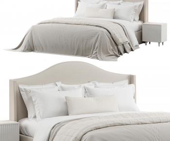 Modern Double Bed-ID:303680929