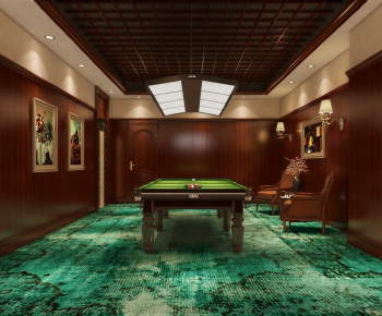 Modern Billiards Room-ID:607068065