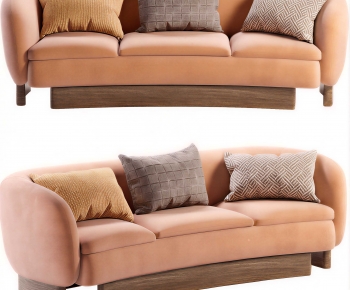 Modern Three-seat Sofa-ID:369878058