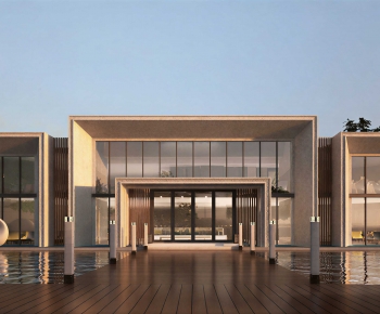 Modern Building Appearance-ID:213718899
