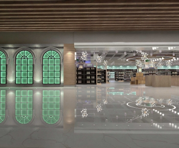 Modern Shopping Mall-ID:631890317