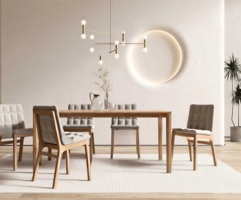 French Style Dining Table And Chairs-ID:627598057