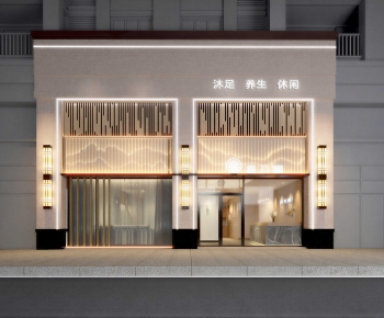 New Chinese Style Facade Element-ID:462141999