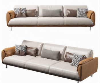 Modern Three-seat Sofa-ID:459232092