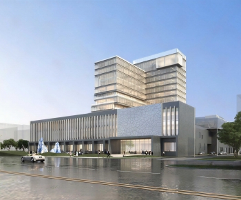 Modern Appearance Of Commercial Building-ID:866539961