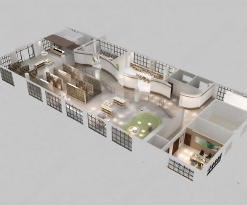 Modern A Bird's-eye View Of Home Decoration-ID:742604026