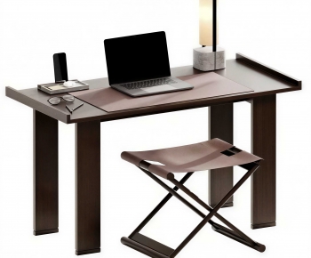 Modern Computer Desk And Chair-ID:676071887
