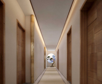 New Chinese Style Corridor-ID:347831969
