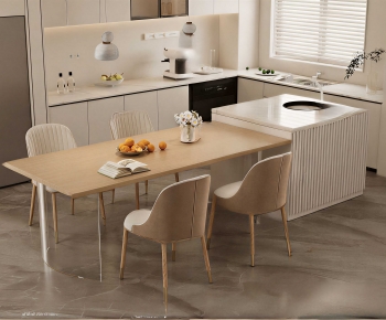 Modern Dining Table And Chairs-ID:430722955