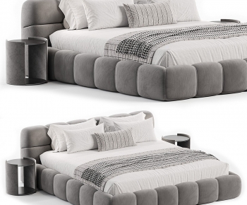Modern Double Bed-ID:333699946