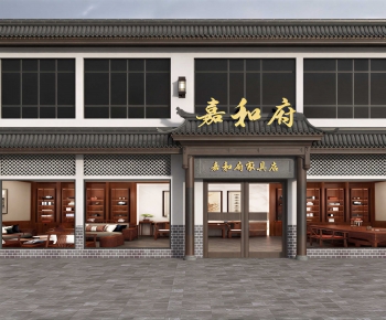 Chinese Style Facade Element-ID:731654882
